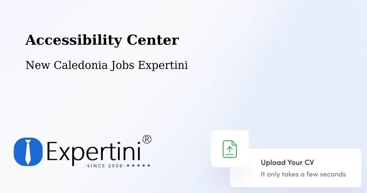 Accessibility Statement – Dumbéa - New Caledonia Jobs Expertini