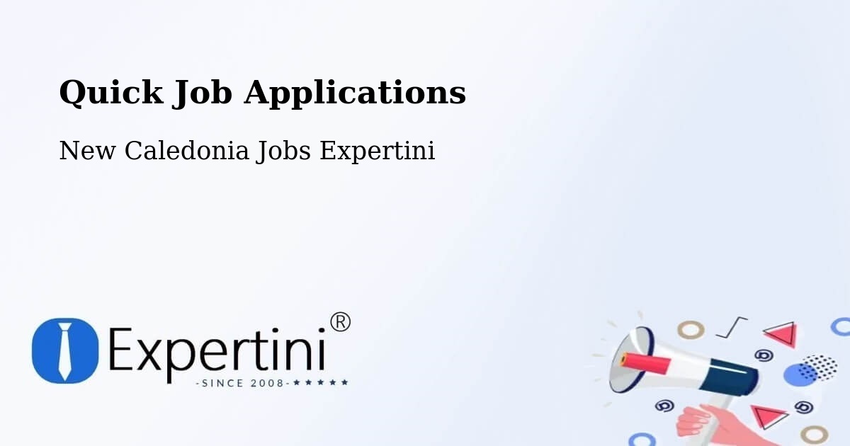 Quick Apply Feature – Dumbéa - New Caledonia Jobs Expertini