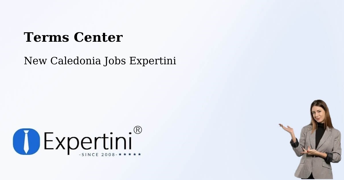 Terms of Service – Dumbéa - New Caledonia Jobs Expertini